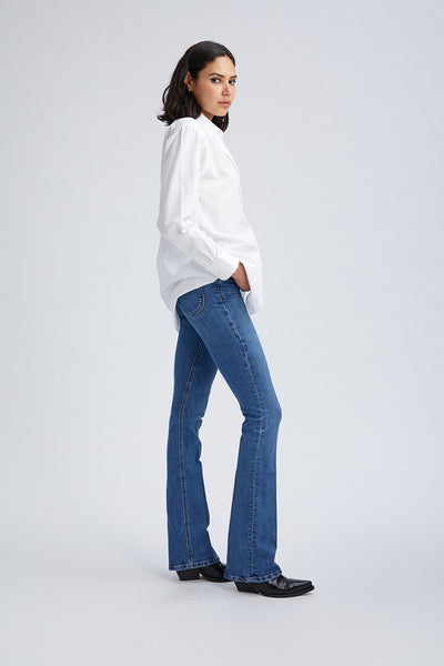 Charlotte Micro Flare Denim