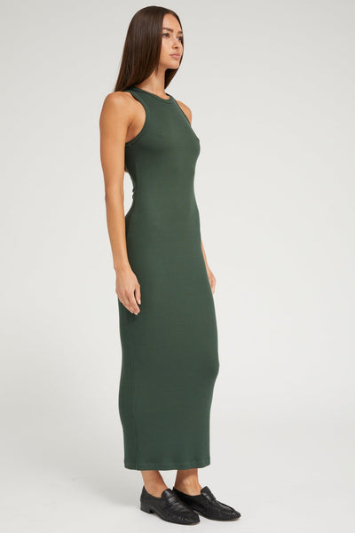 Ivy Rib Racer Maxi Dress