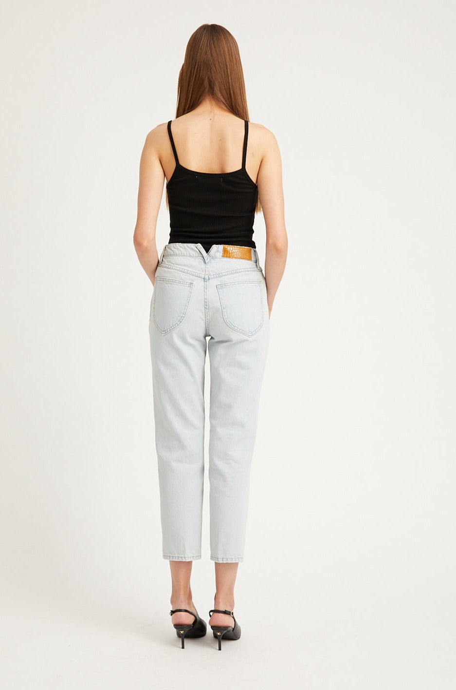 Piaf Crop Straight Leg Denim