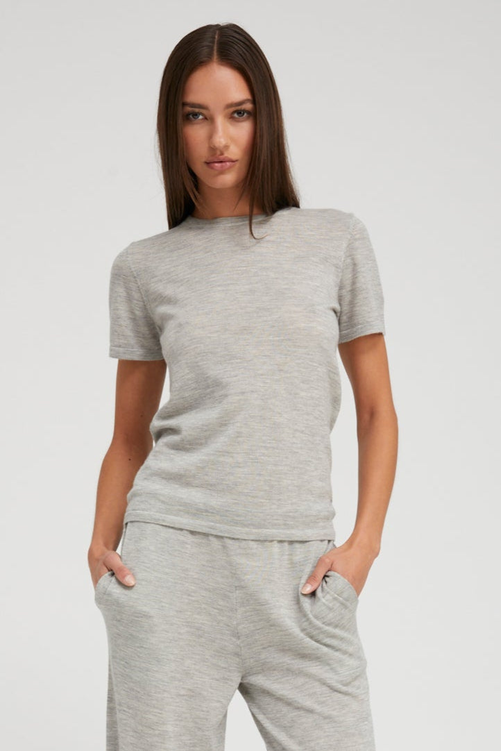 Oxford Ultra Fine Cashmere Relaxed Tee