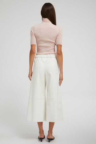 Blush Cashmere Turtleneck