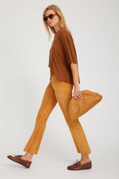 Chestnut Boxy Tee