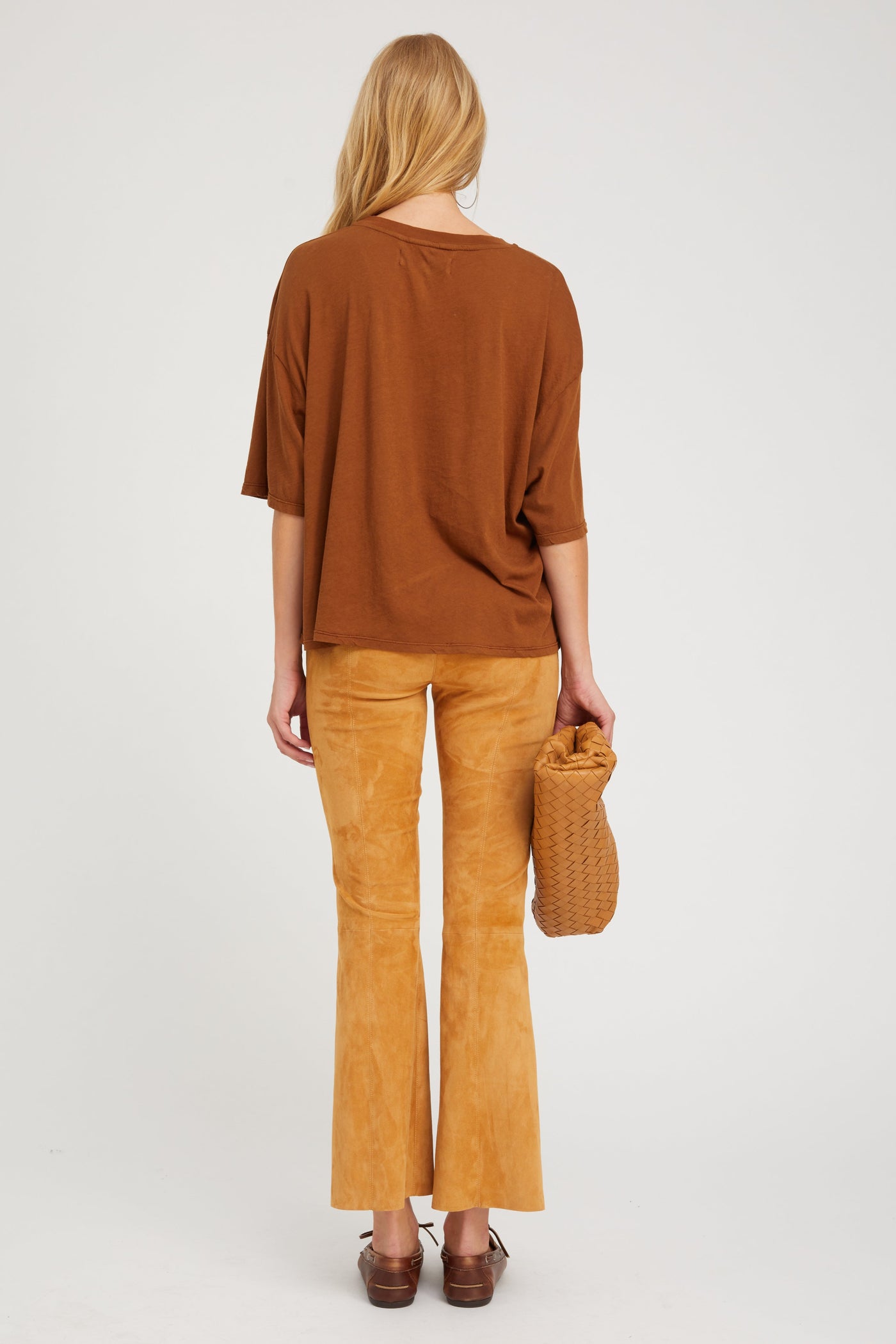 Chestnut Boxy Tee