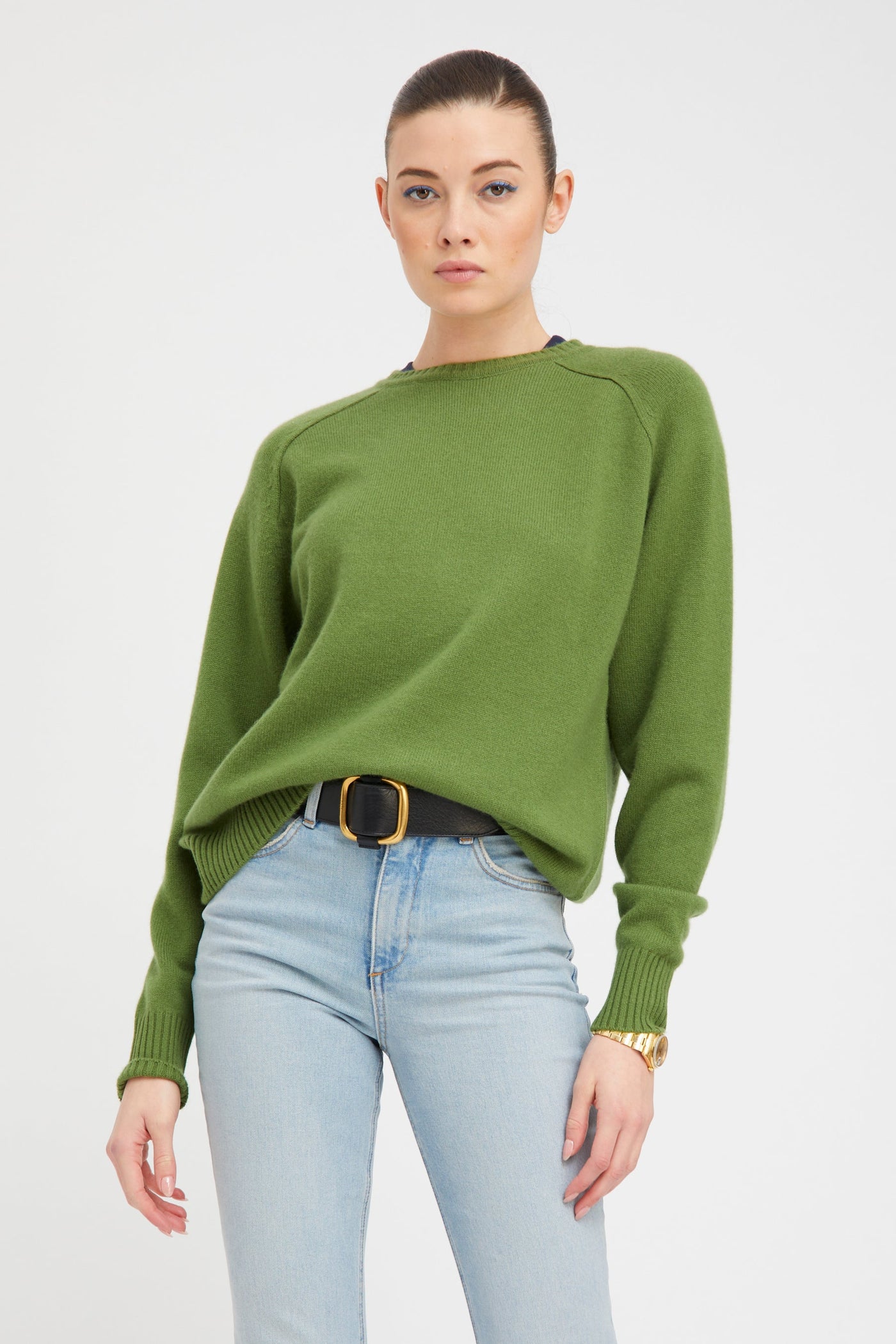 Artichoke Cashmere Boyfriend Sweater