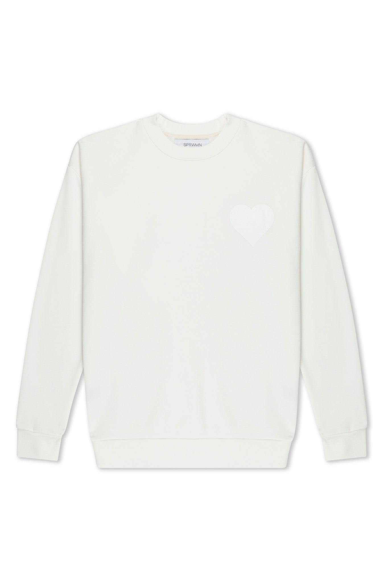 White Heart Sweatshirt