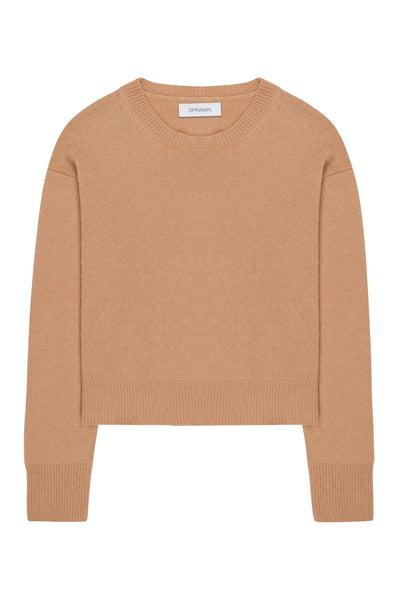 Praline Cashmere Boxy Sweater