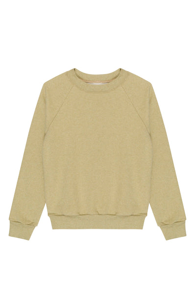 Pistachio Shrunken Raglan Sweatshirt