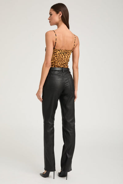 Dark Leopard Silk Cami