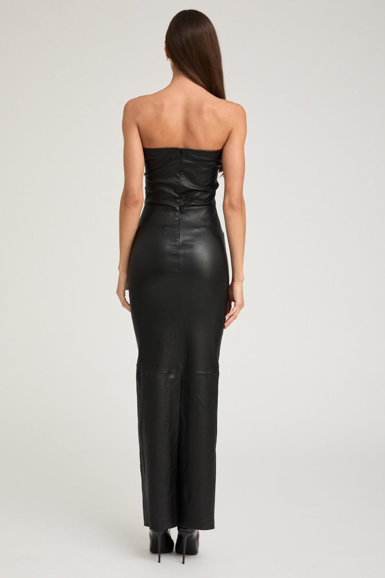 Black Leather Gown