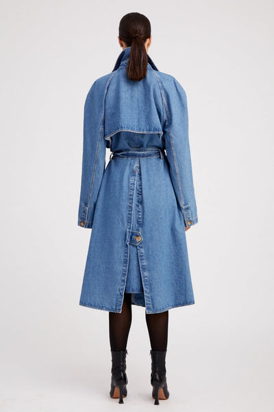 Coco Denim Trench