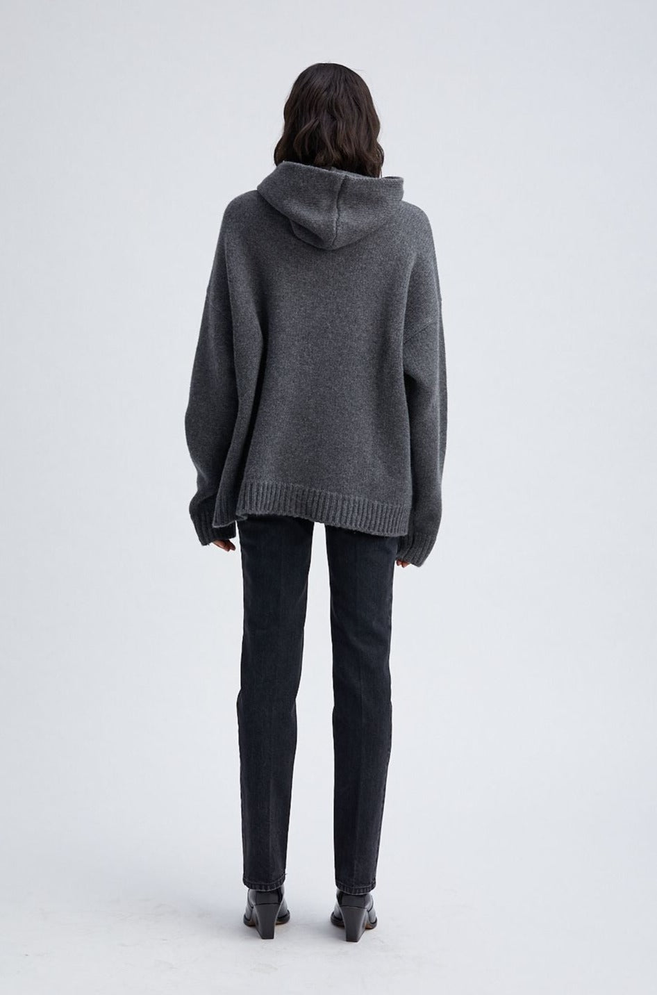 Oversized cashmere hoodie sale