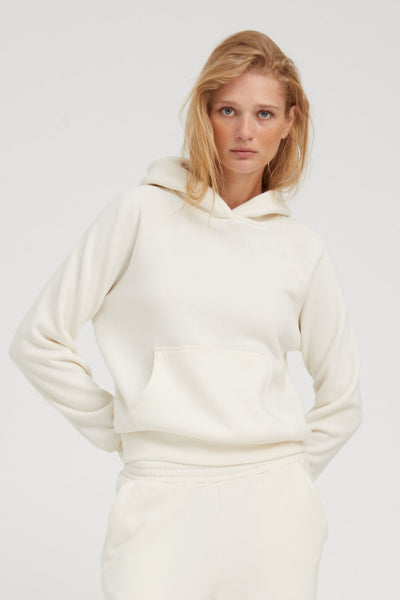 Creme Shrunken Hoodie