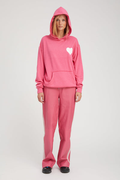 Hot Pink Heart Hoodie