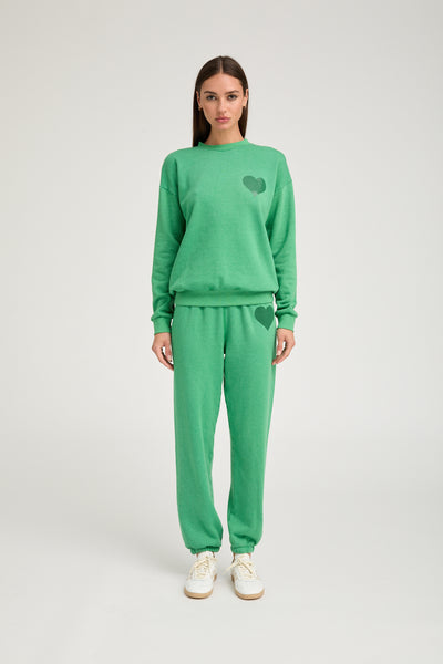 Jade Heart Sweatpants