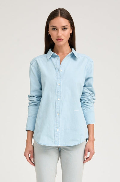 Light Blue Chambray Button Down