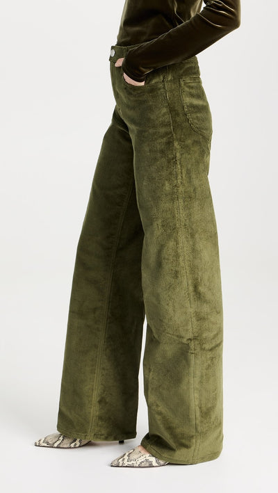 Moss Corduroy Wide Leg Trouser