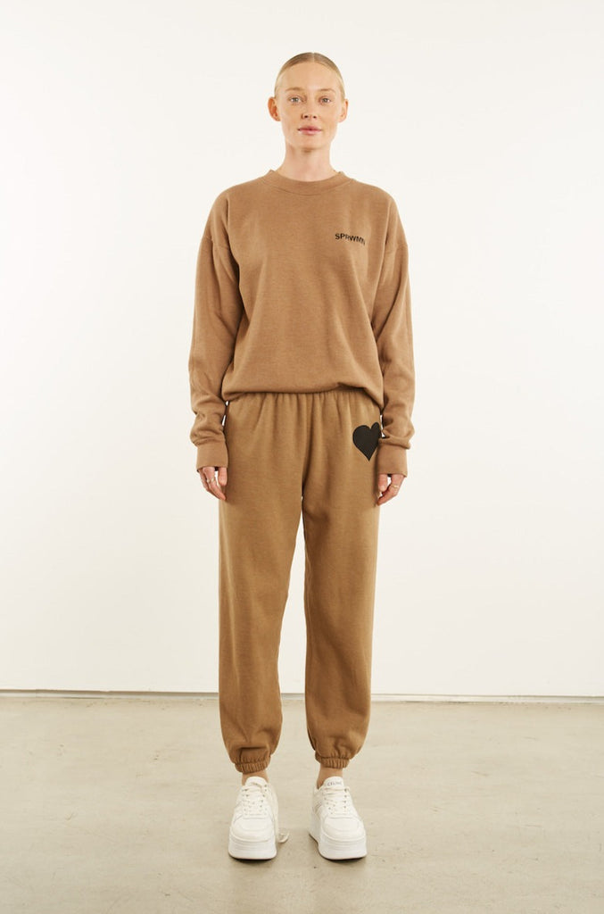 Tan discount sweatpant set