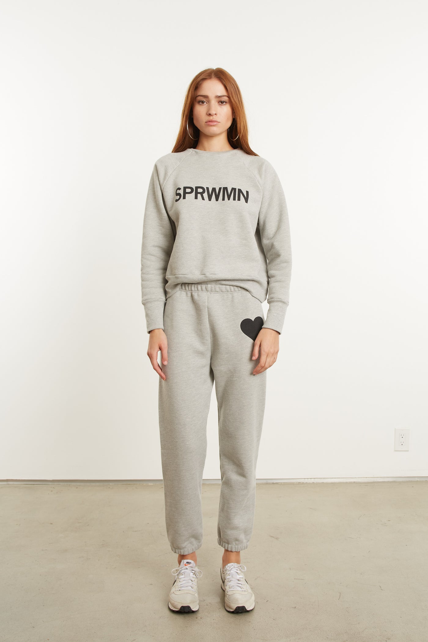 Regular Girl  Heather grey Sweat Pants – Newd Style